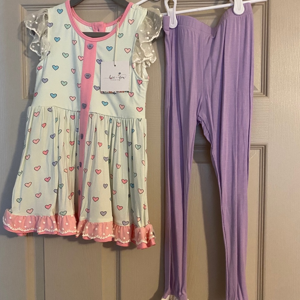 Love and Grow Candyland Outfit Size 5 years New with tags